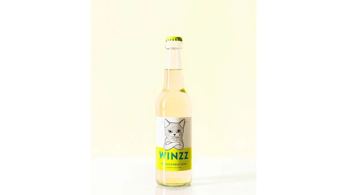 Winzz Weißweinschorle Süß 0,33 l