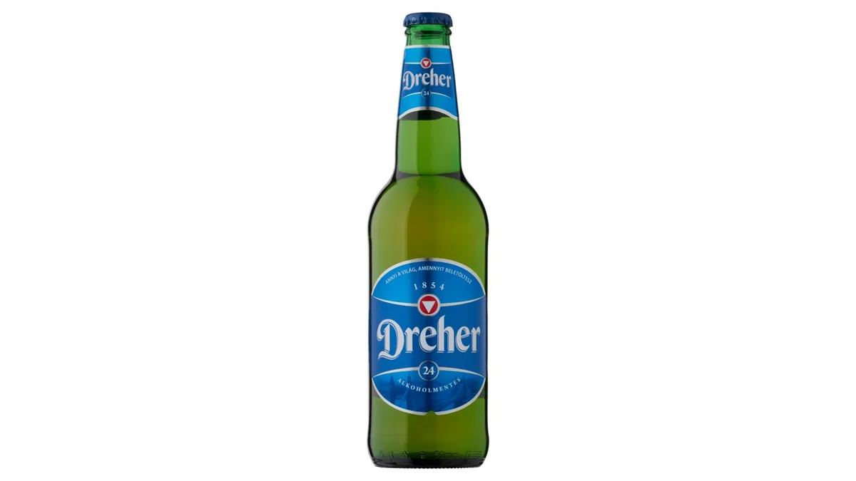 Dreher 24 alkoholmentes világos sör 0,5% 0,5 l