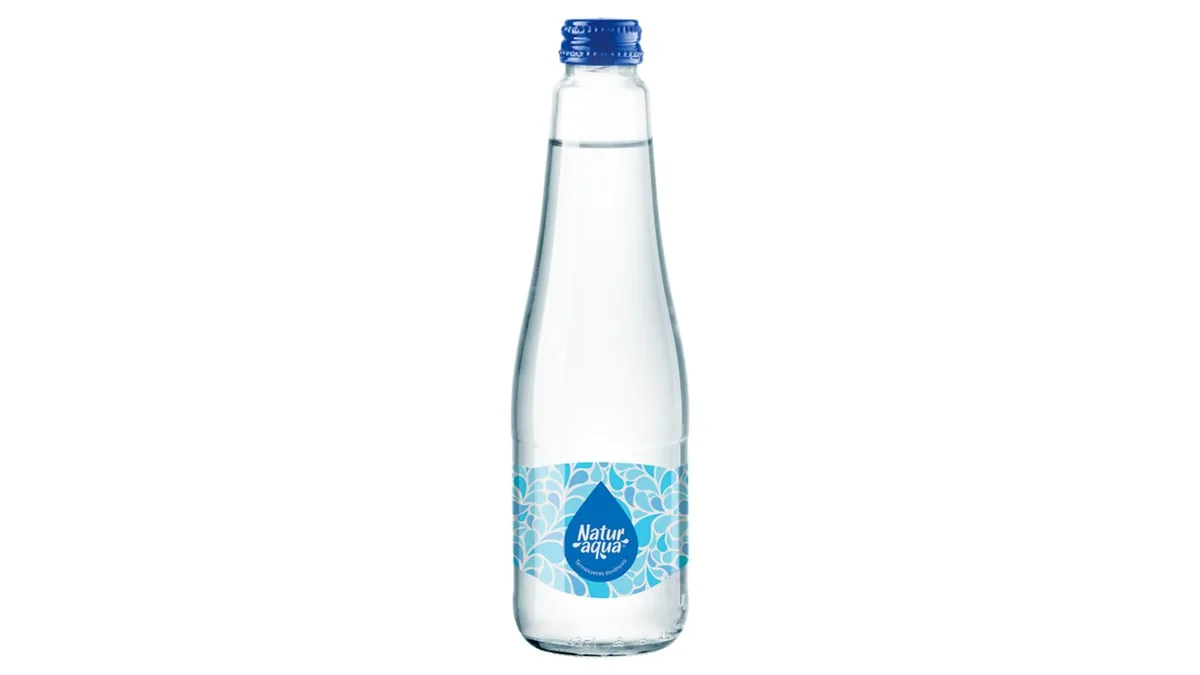 NaturAqua szén-dioxiddal dúsított természetes ásványvíz 330 ml