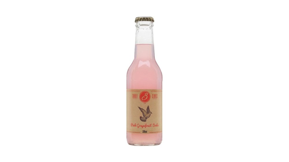 Three Cents Pink Grapefruit Soda 200ml