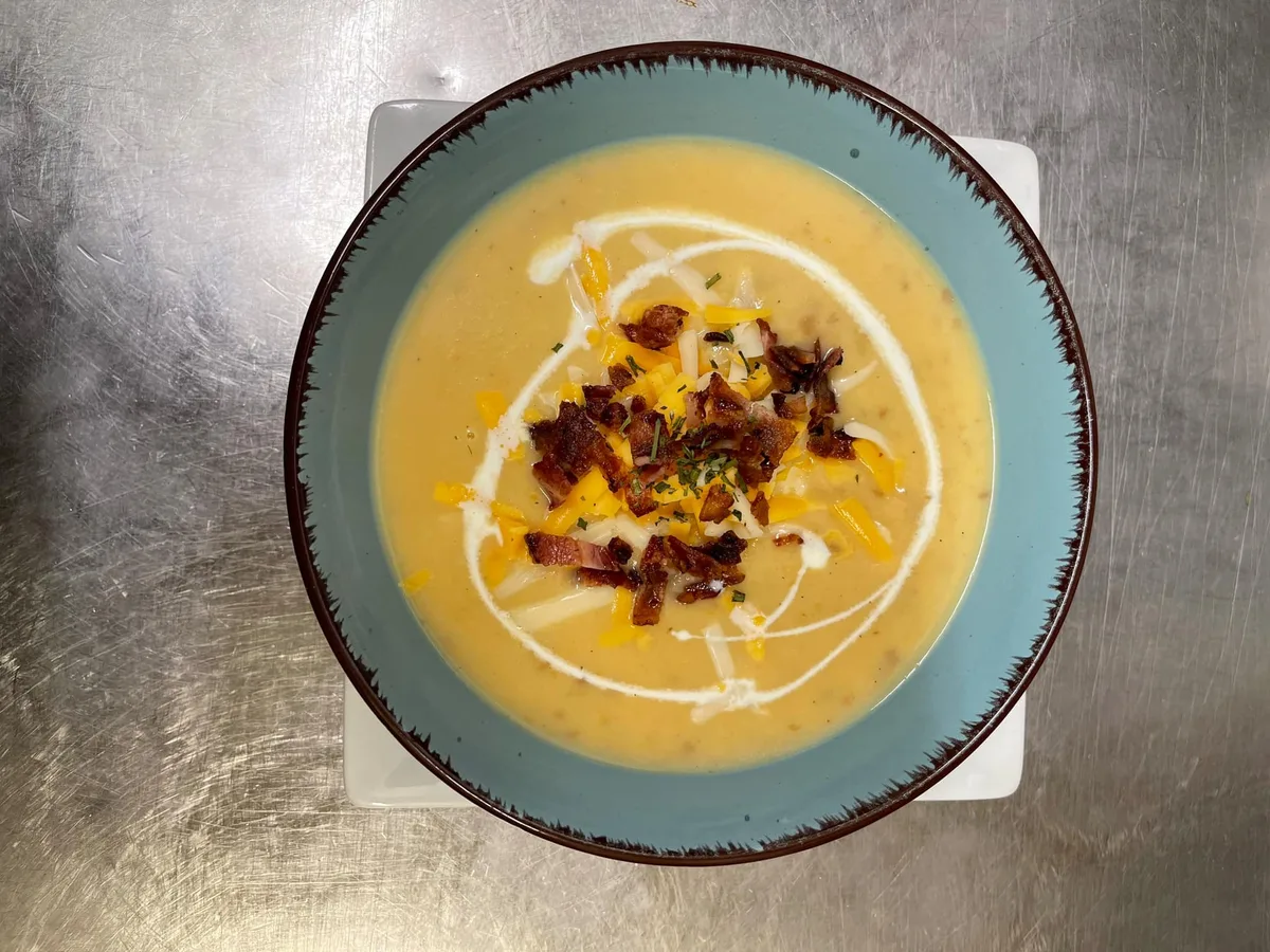 Baked potato soup