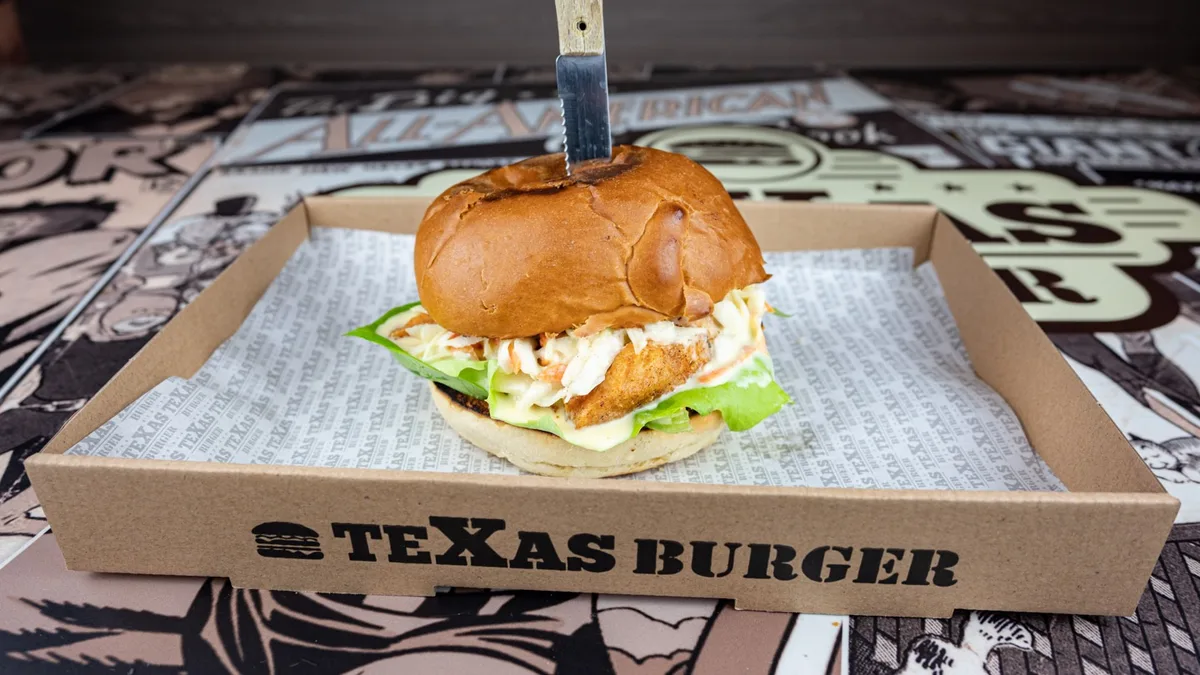 Chicken burger