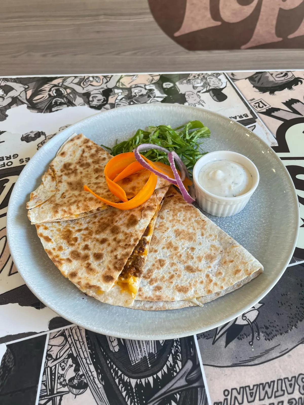 Chili con Carne quesadilla