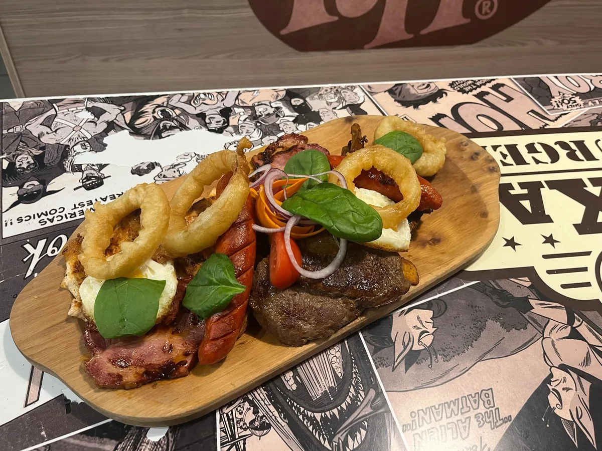 Grill tál (2 személyes)
