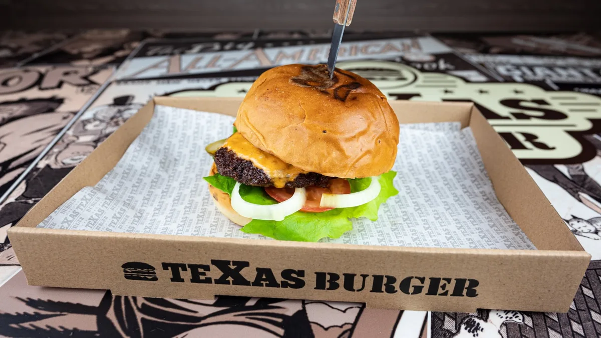The classic burger