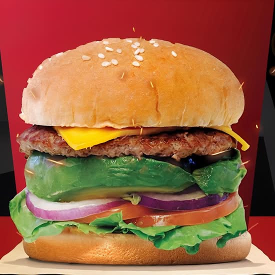 Avocado Burger Cheese