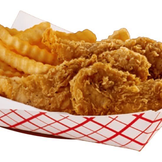 Chicken N Chips Basket