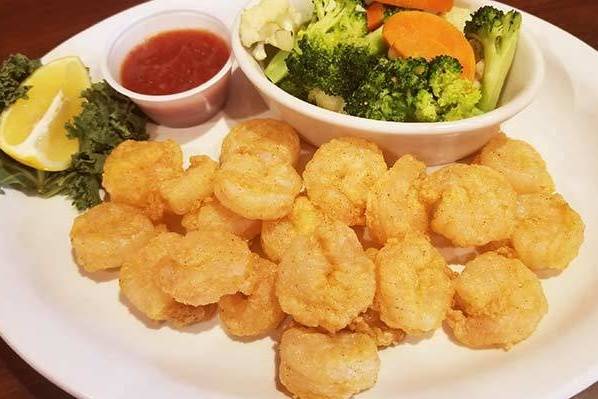 Fried Shrimp Platter (1/2 lb)