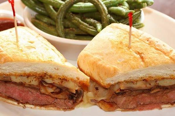 Smothered Steak Sandwich