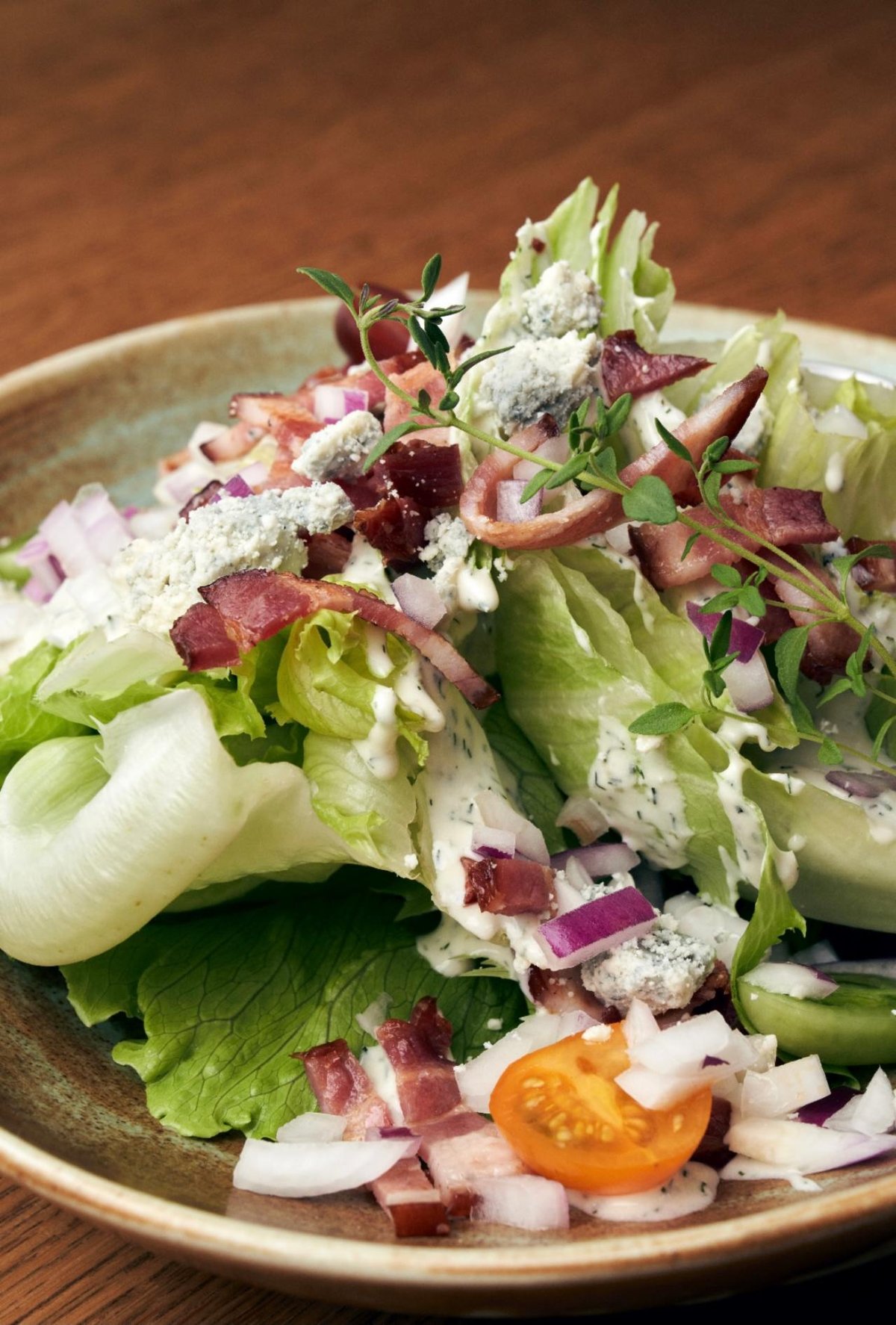 Bacon and Blue Cheese Salad