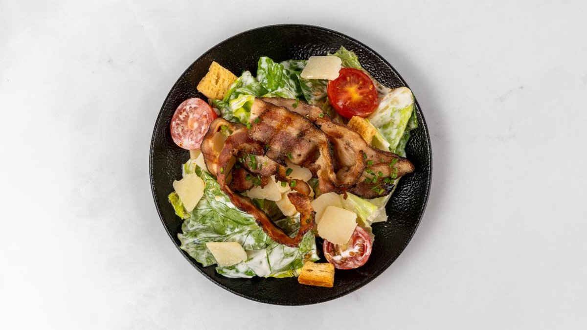 Caesar Salad with Bacon