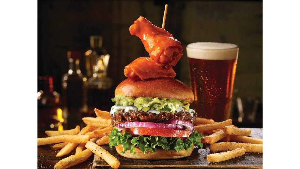 Buffalo Wingman Burger