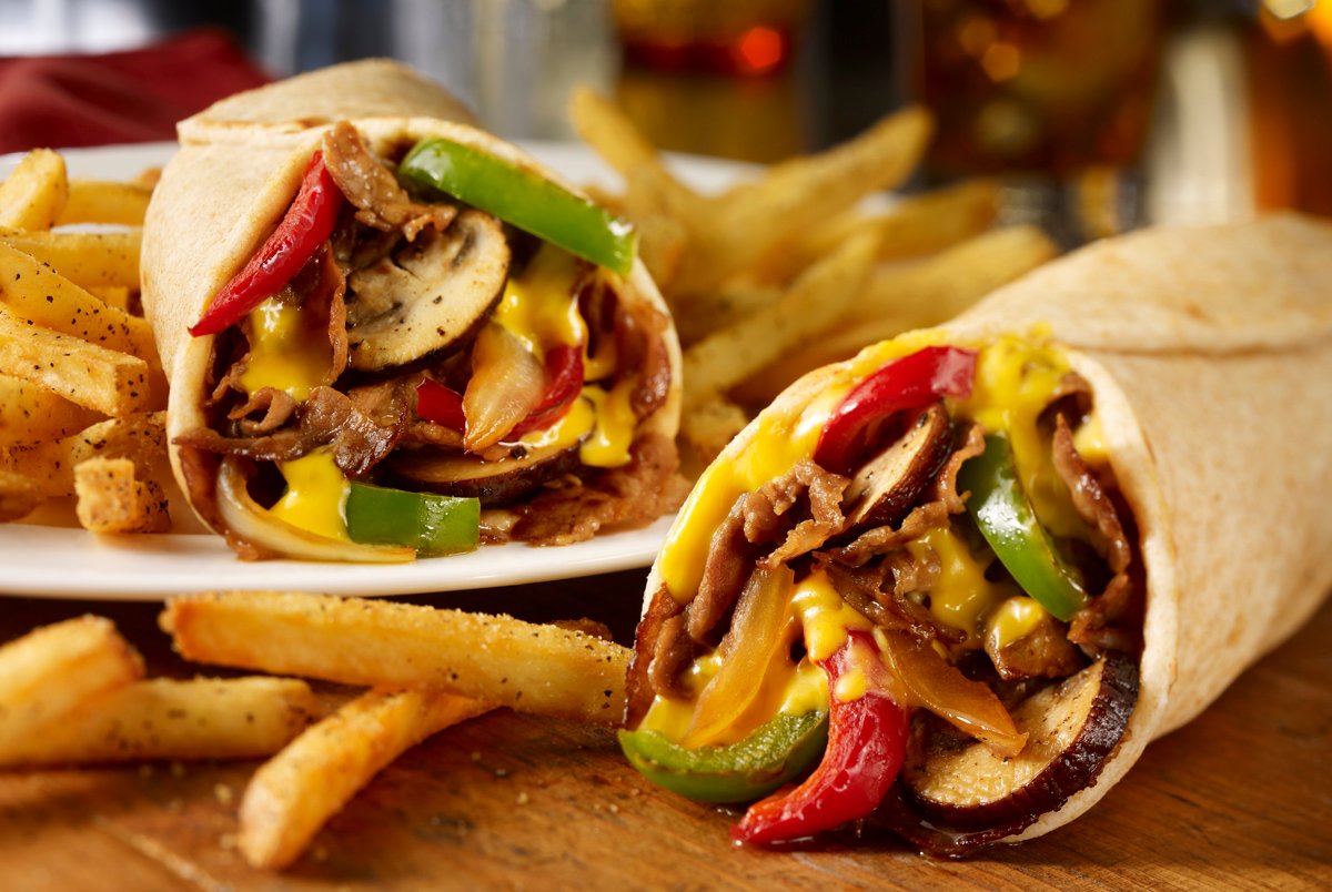 Philly Cheesesteak Wrap