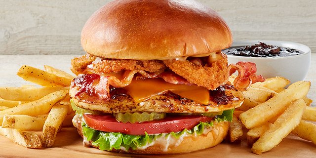 Whiskey-Glazed Chicken Sandwich