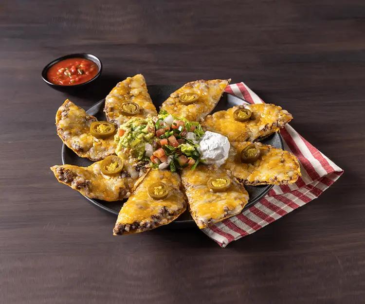 Buffalo Chicken Tostado Nachos