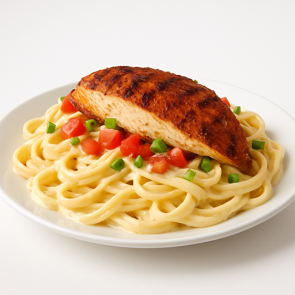 Fettuccine Alfredo With Chicken
