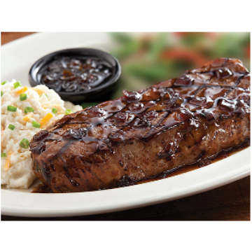 Fridays Signature Whiskey Glaze Steak