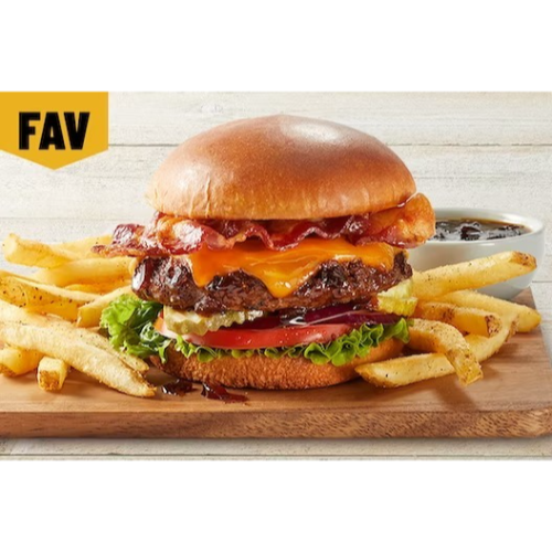 Fridays Signature Whiskey-glazed Burger