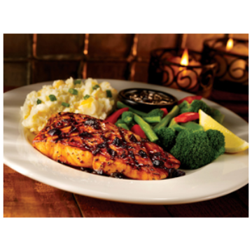 Fridays Signature Whiskeyglaze Salmon