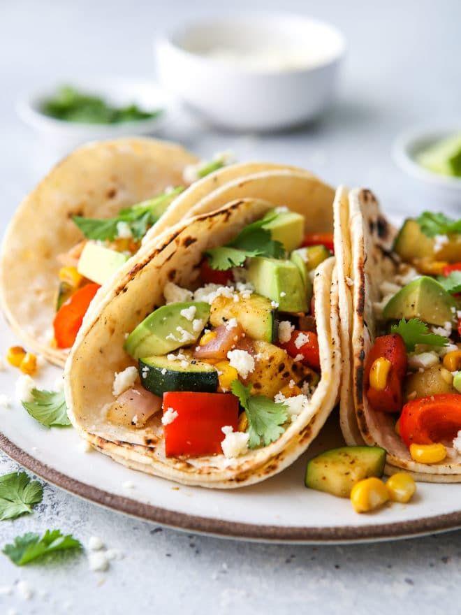 Grilled Vegetable Tacos