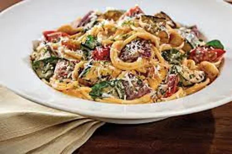 Romesco Grilled Vegetable Pasta
