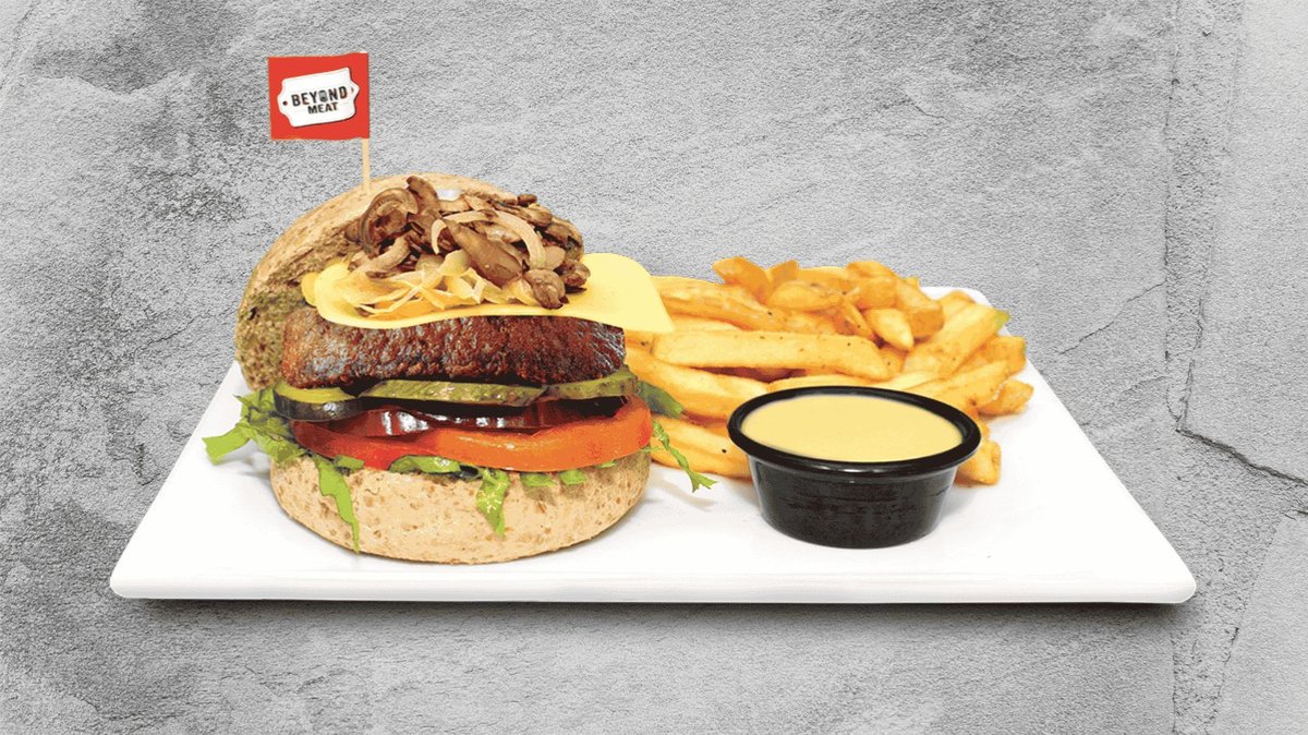 Fridays Beyond Vegan Burger