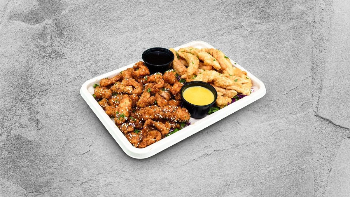 Sesame Chicken Strips and Chicken Fingers