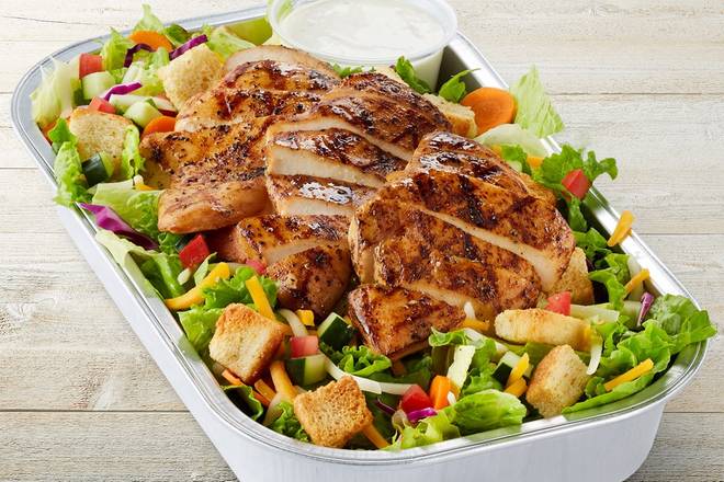 Fridays House Salad with Chicken Party Tray
