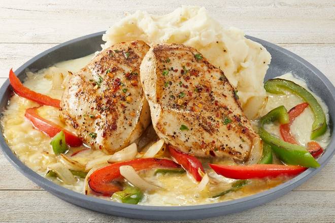 Sizzling Chicken and Cheese