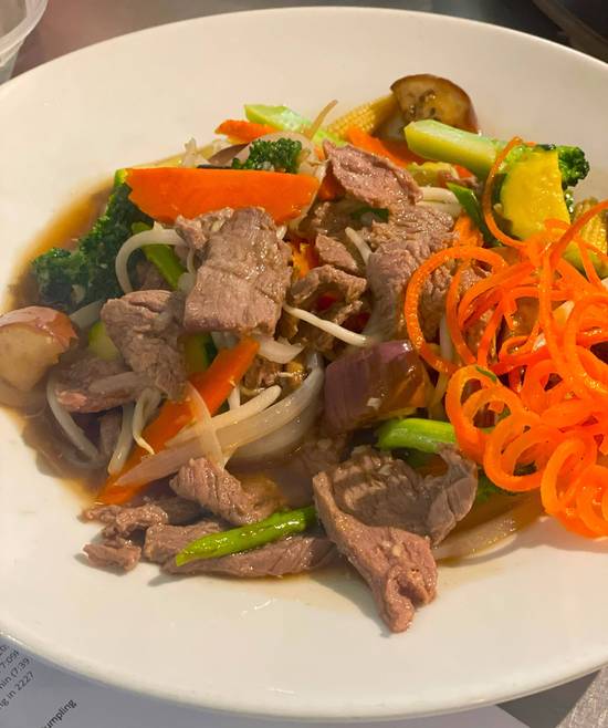 Brown Wok Stirred