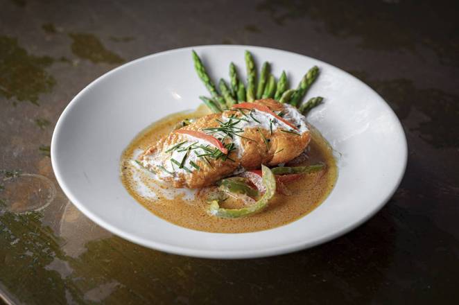 Salmon Panang Curry