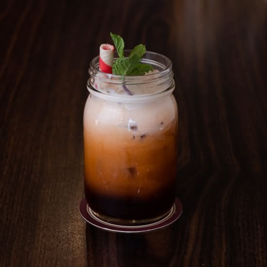 Thai ice tea with milk