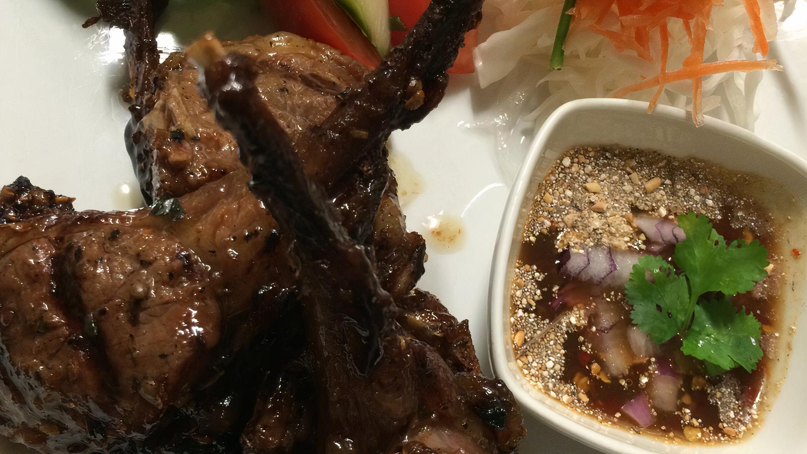 20. BBQ Lamb Cutlets