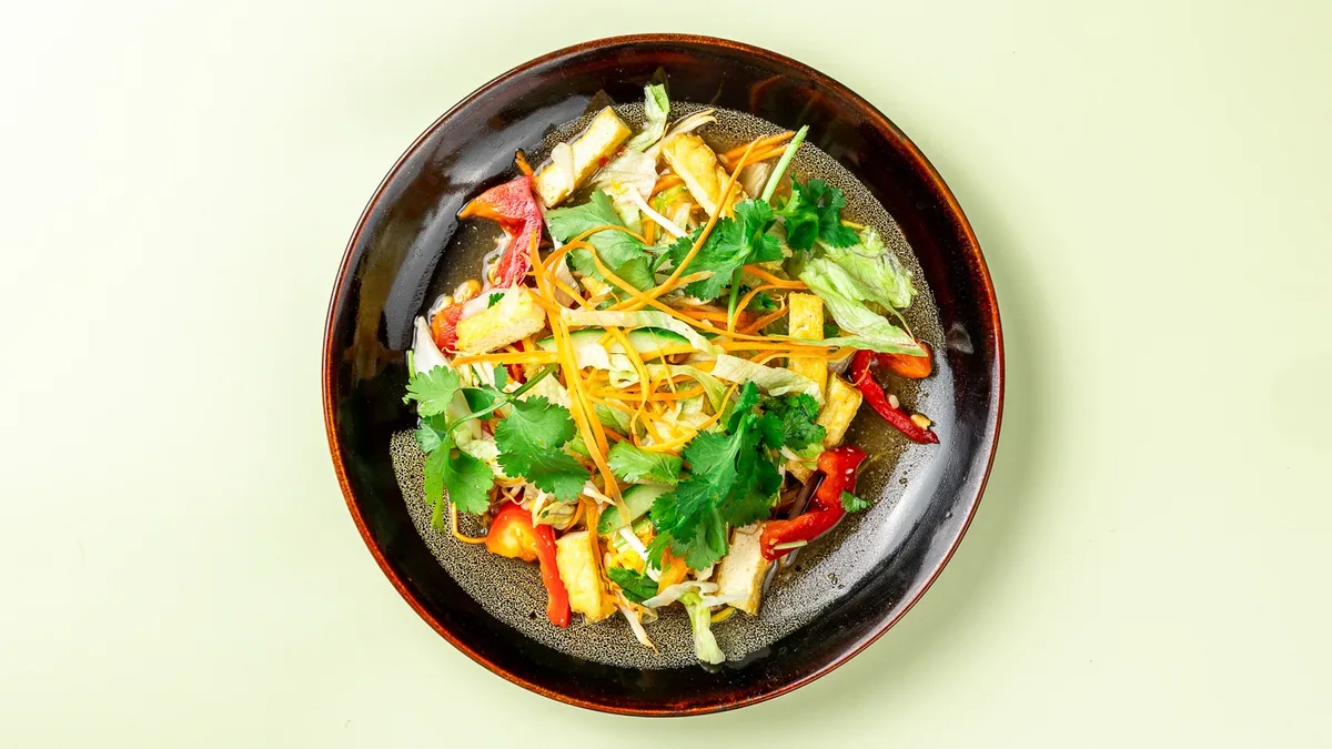 11b. Mangosalat mit Tofu