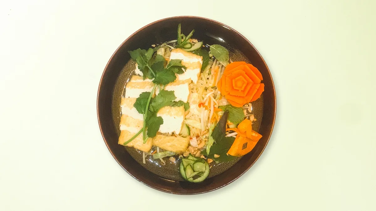 15b. Papayasalat mit Tofu