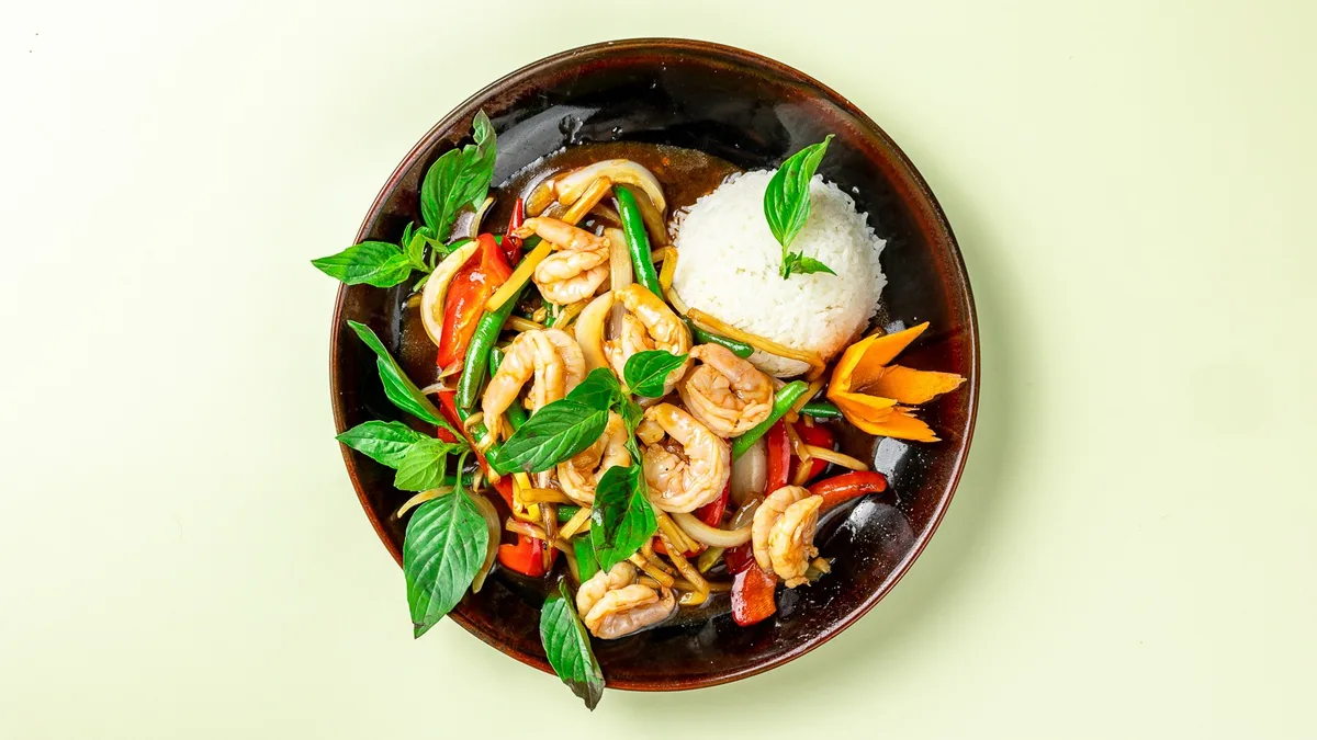 Pad Krab Pauw