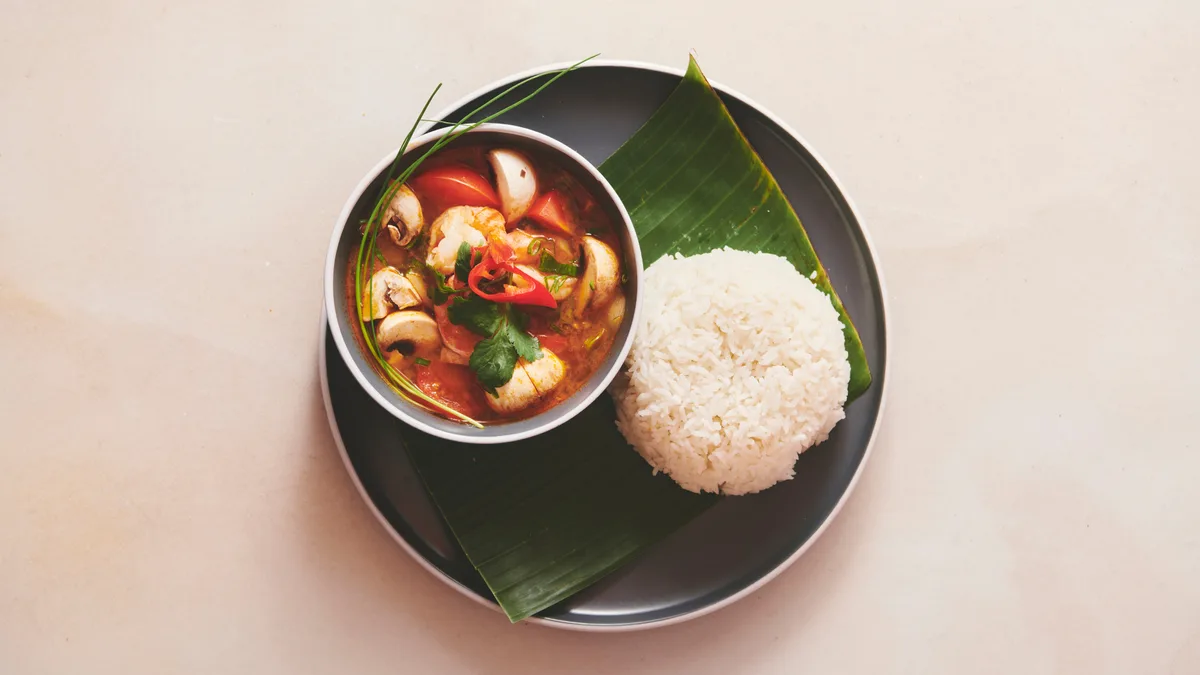 14. Klassisk thailandsk suppe - Tom yum 🌶