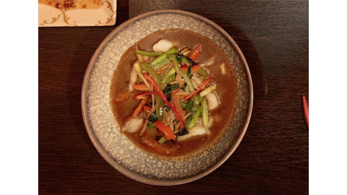 * * * STEAM FISH  WITH SOIA SAUCE