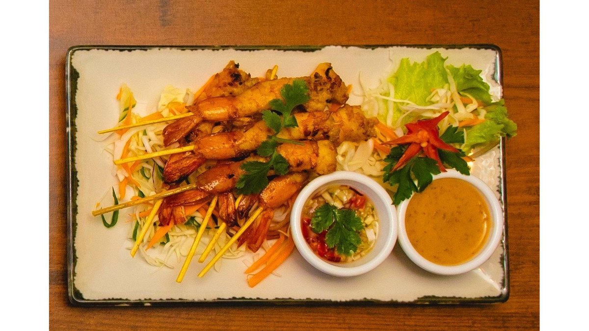 SHRIMP SATAY-SHRIMP SKEWERS