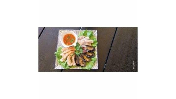 SHRIMPS SQUID MUSSELS FOR TWO