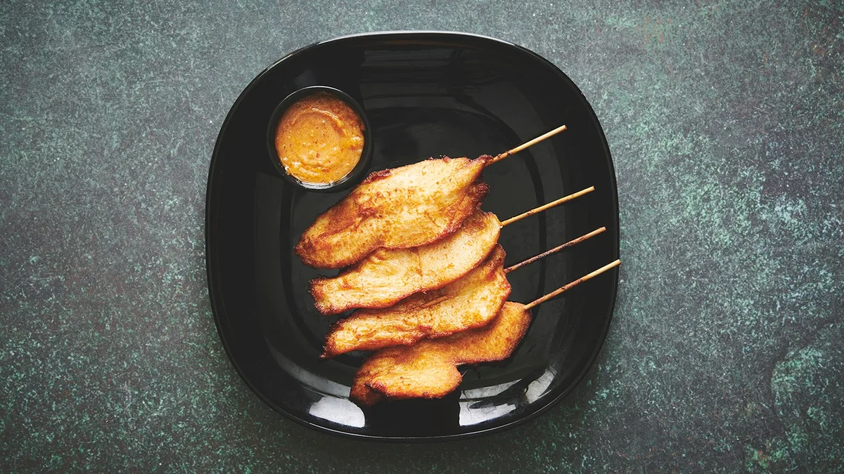3. Kylling Satay
