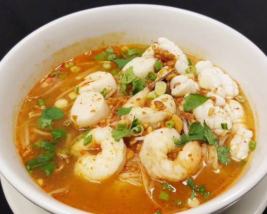 Seafood Tom Yum Noodle Soup