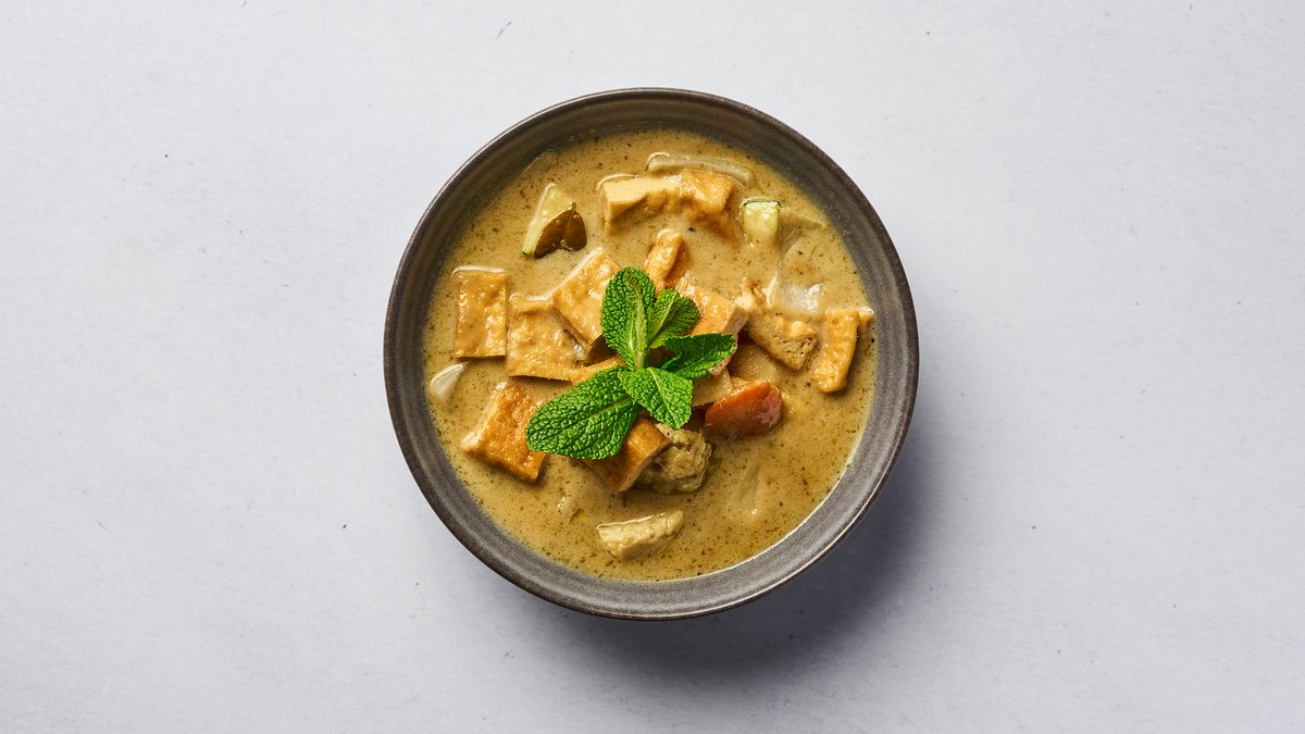 10. Fläskfilé Grön Curry