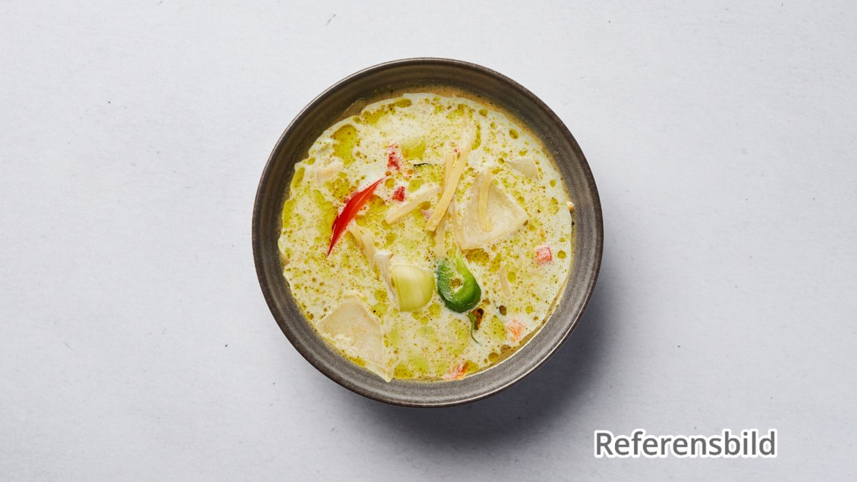 13. Bläckfisk Grön Curry