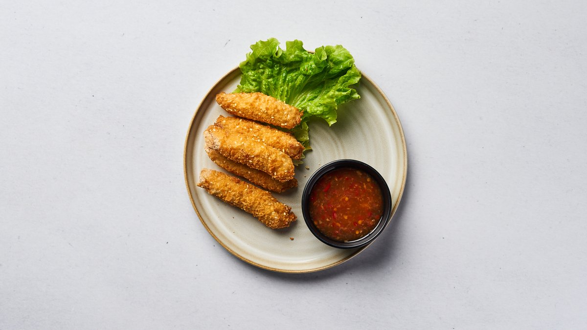 5. Gai Tod med Hemlagad Sweet Chilisås