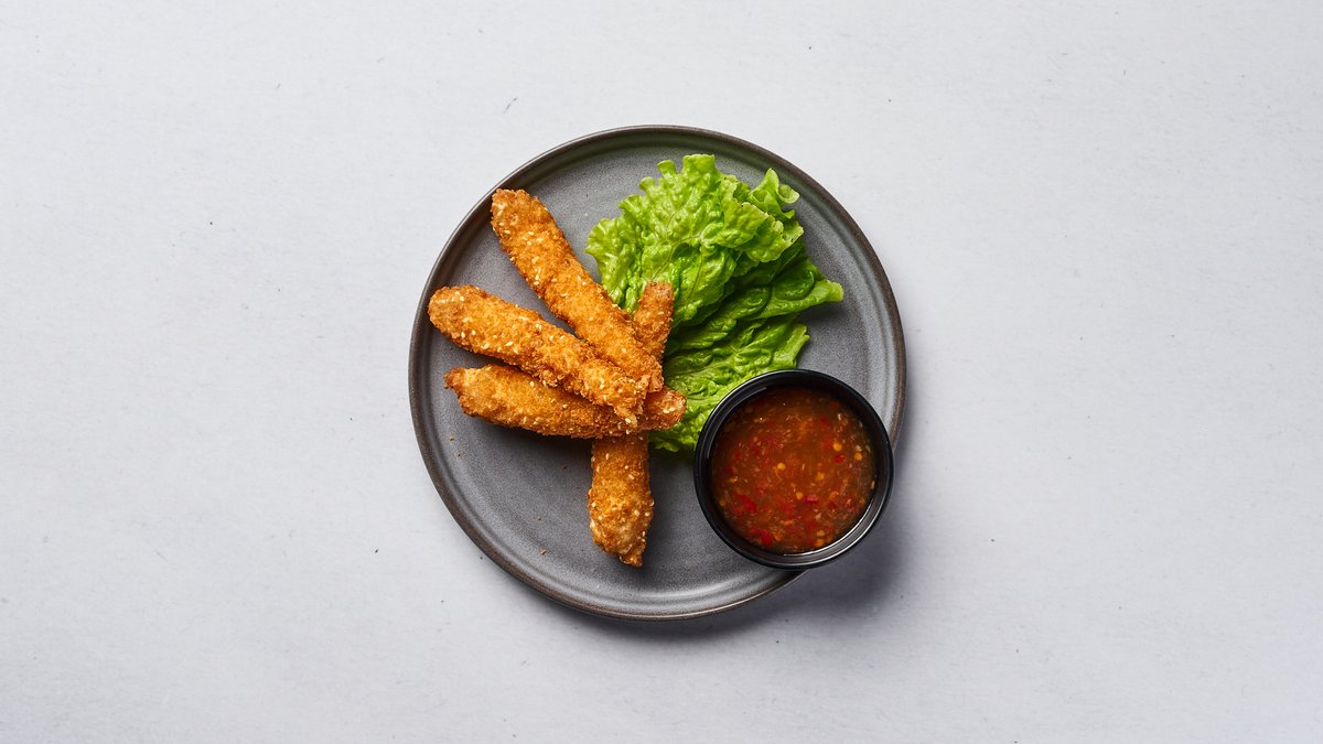 6. Friterade Stora Räkor med Hemlagad Sweet Chilisås