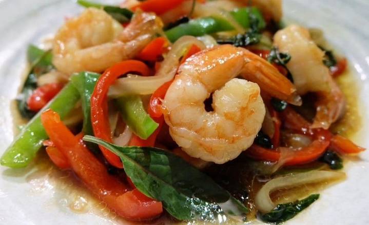 28. Spicy Basil (Pad ka Prow)