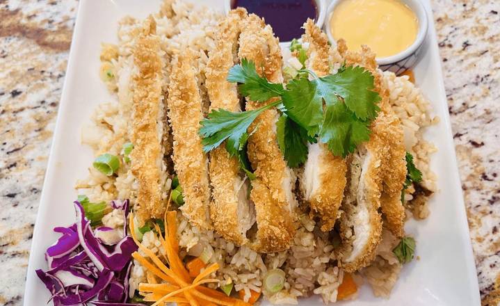 Crispy Chicken Fried Rice