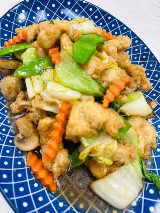 D- Oriental Veggie 'N Chicken