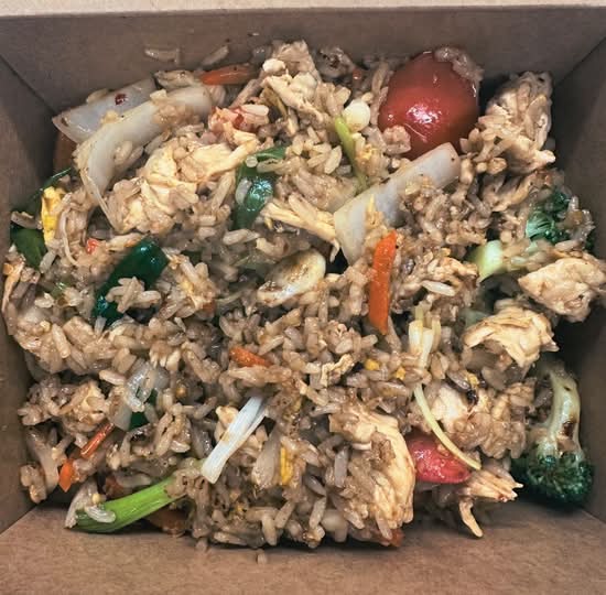 Dinner Garlic Fried Rice